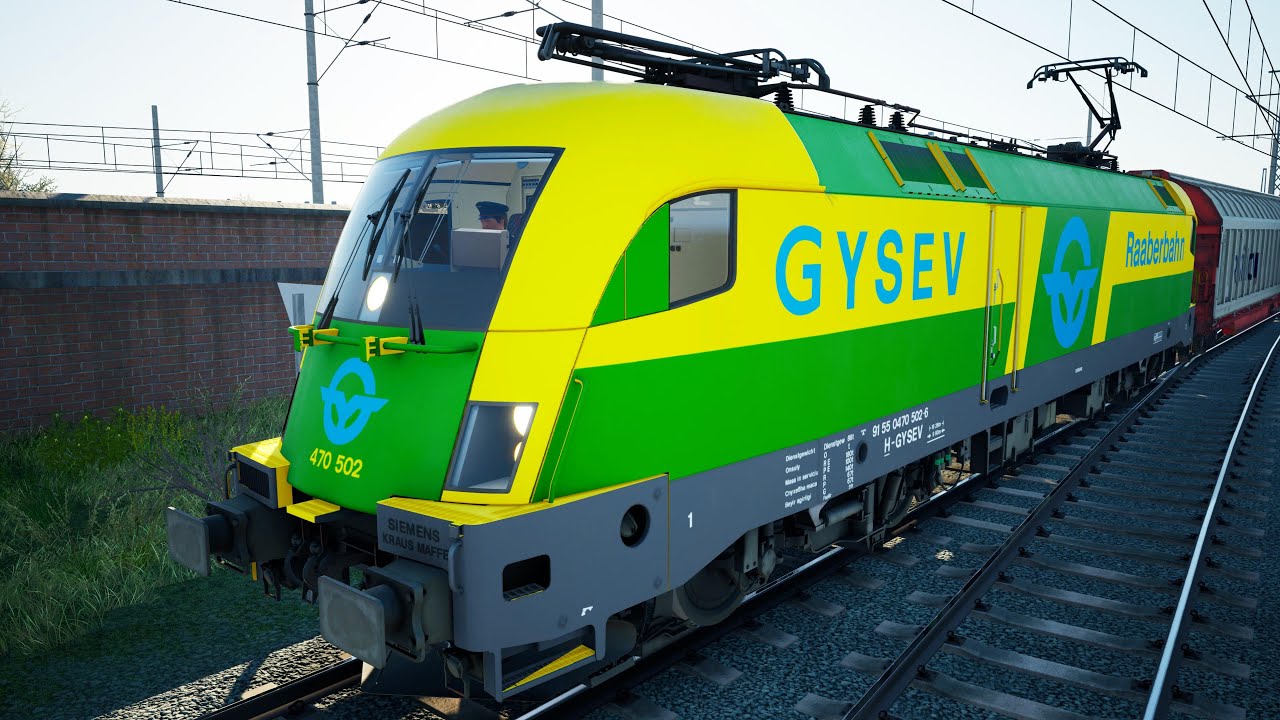 Keep rolling 🚆 Train Sim World 6 BR182 Taurus GYSEV 2026.01.10.
