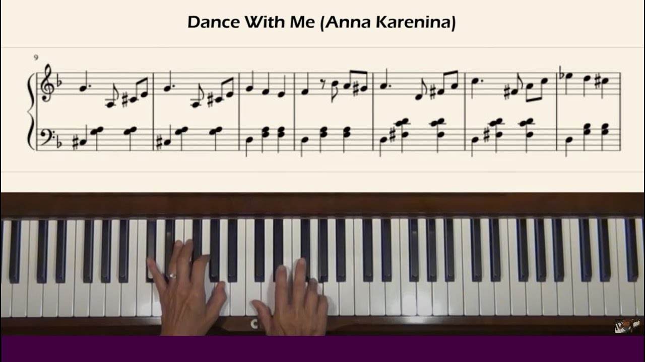 Dance With Me Anna Karenina Piano Cover with Tutorial