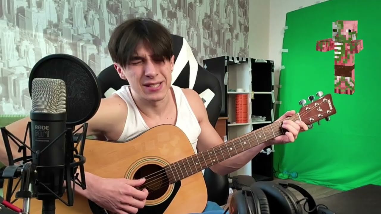 Грустная песня про зомби свинчика...