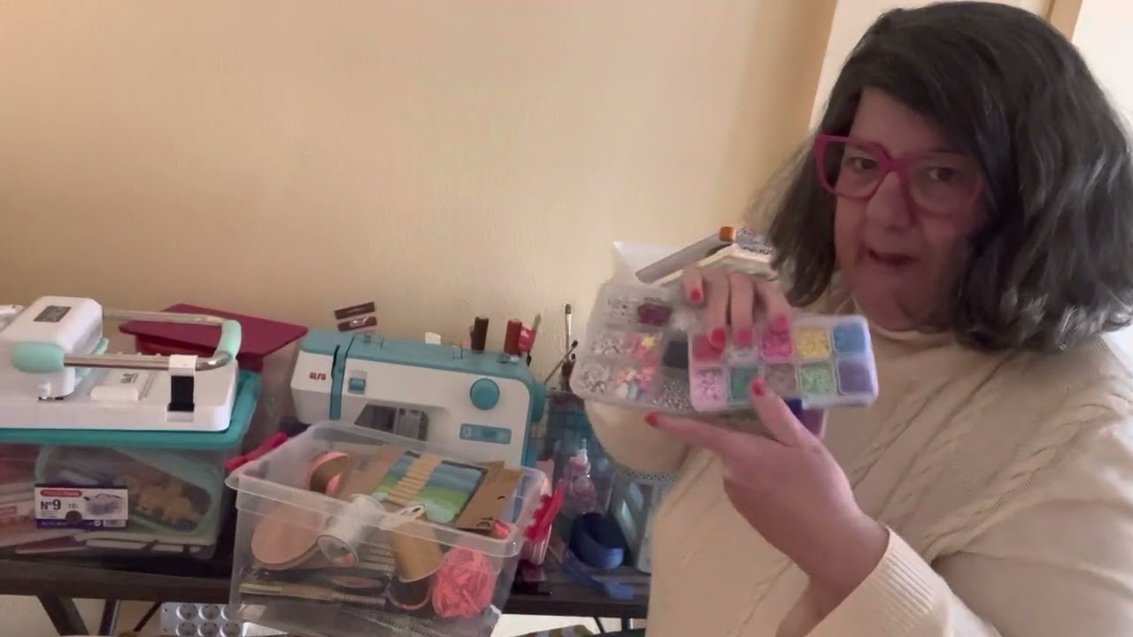 #Vlog Mi poco material de SCrapbooking