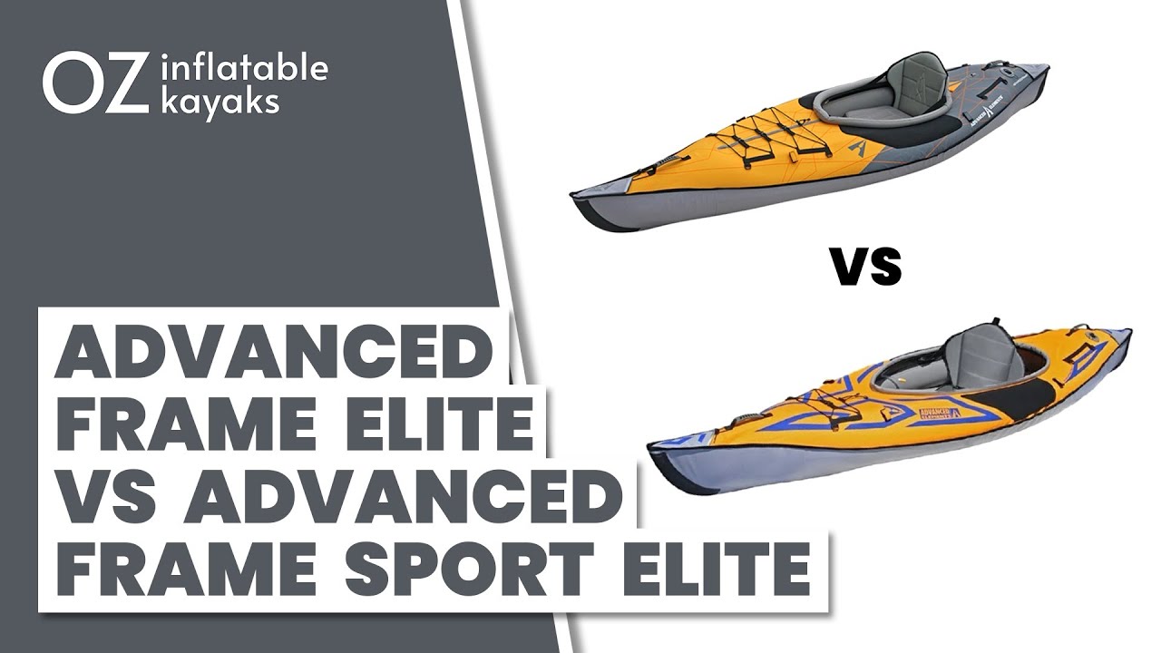 Каяк AdvancedFrame Elite против каяка AdvancedFrame Sport Elite