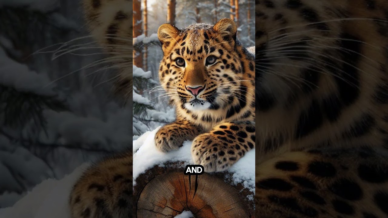 Facts about Animals Vulnerable to Extinction (Part 01) #facts #amurleopard #extinction