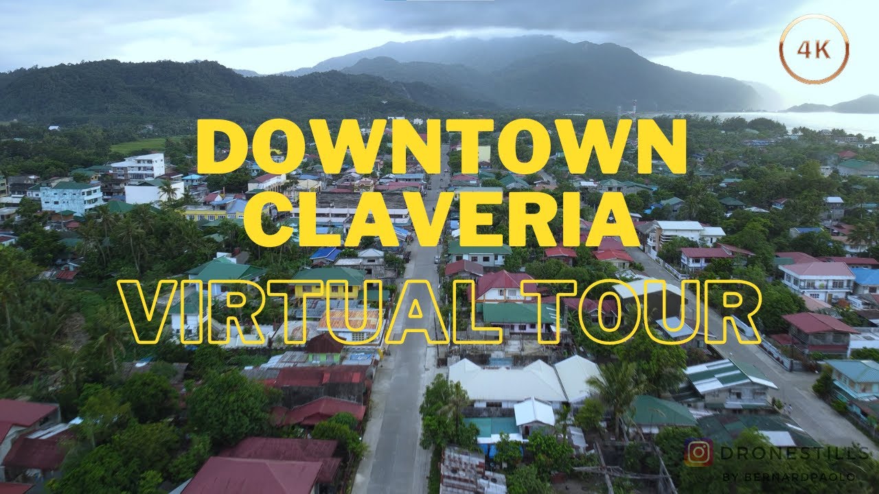 DJI MINI 2 | 4K CINE FOOTAGE | DOWNTOWN CLAVERIA VIRTUAL TOUR | CABICUNGAN RIVER | ASJ | CSAT |