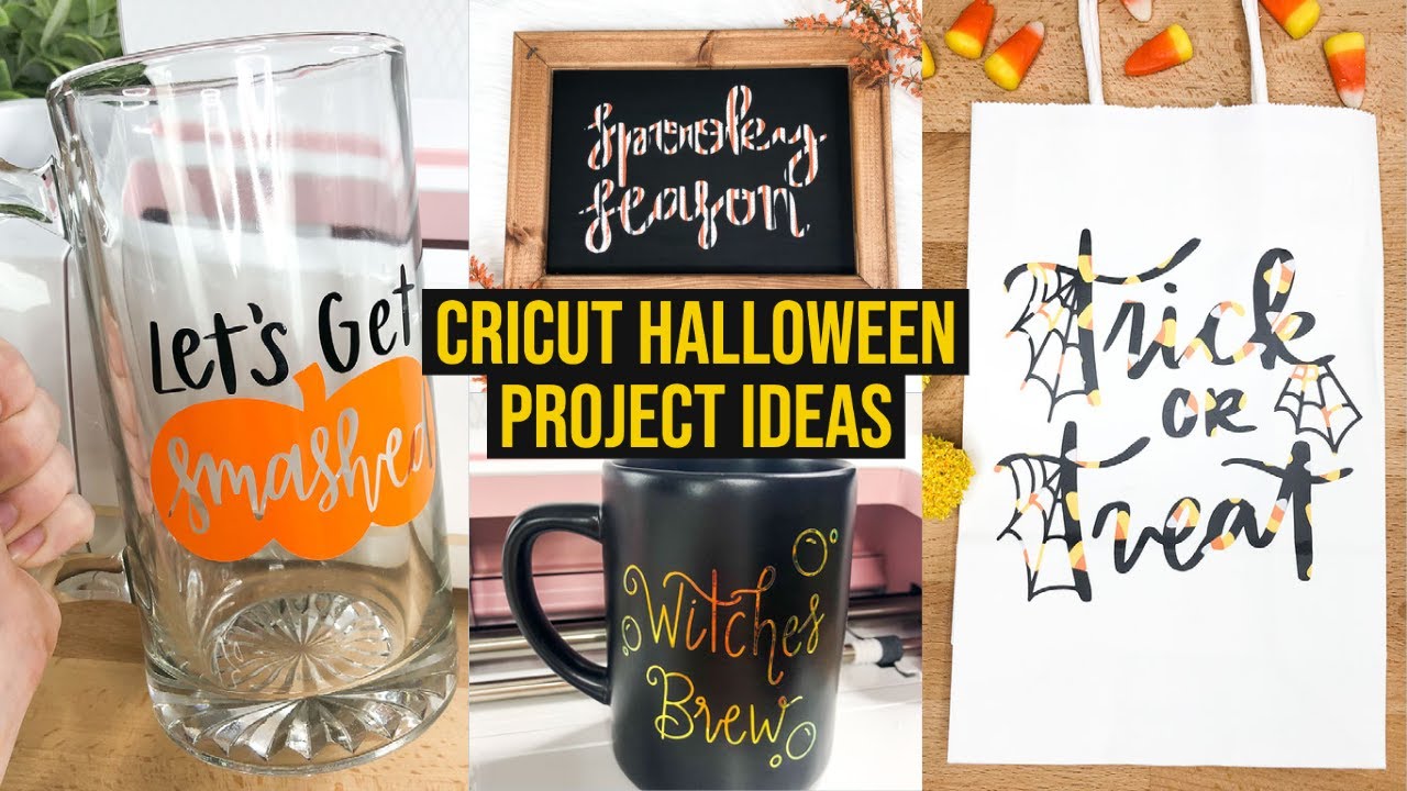CRICUT HALLOWEEN PROJECT IDEAS