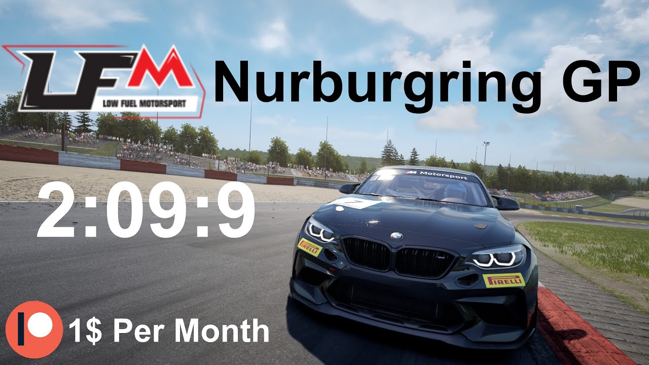 BMW M2 TCX Nurburgring GP LFM Setup /1$ per month