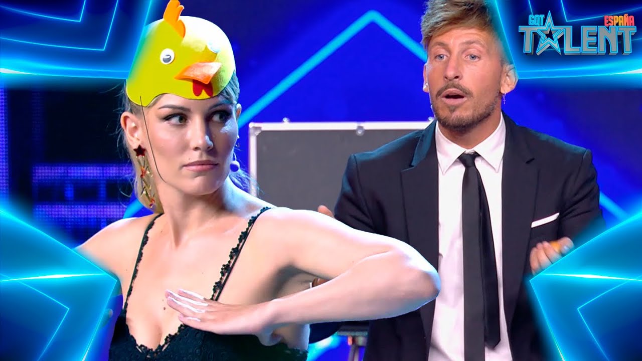 Este MAGO transforma a EDURNE en una GALLINA | Audiciones 5 | Got Talent España 7 (2021)