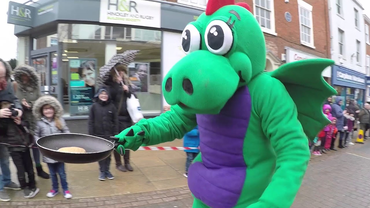 The Hinckley BID Pancake Race 2018!