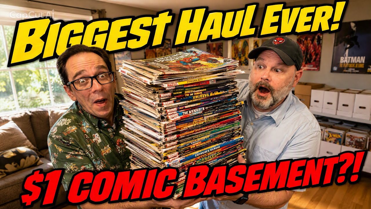 We Found a BASEMENT Full of $1 Comics in Brooklyn! 