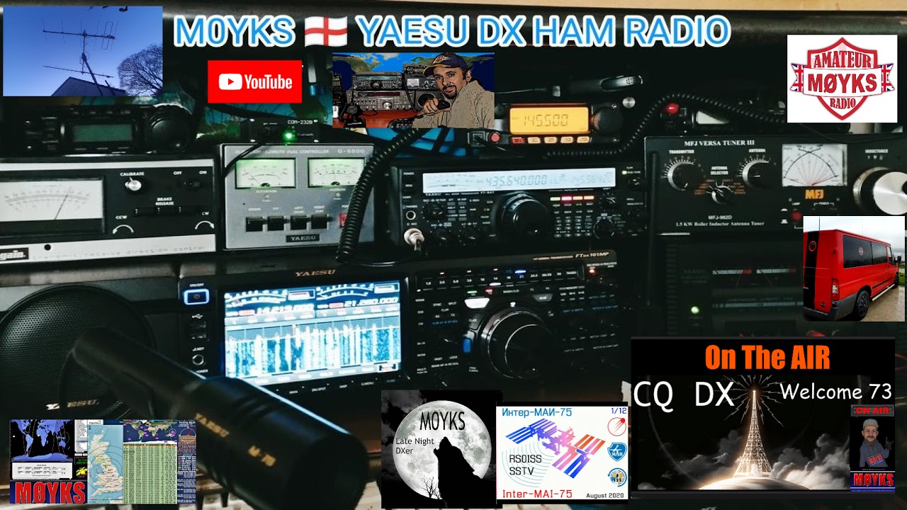 10m FM Repeater DX M7ELC & M0YKS Live on Ham Radio