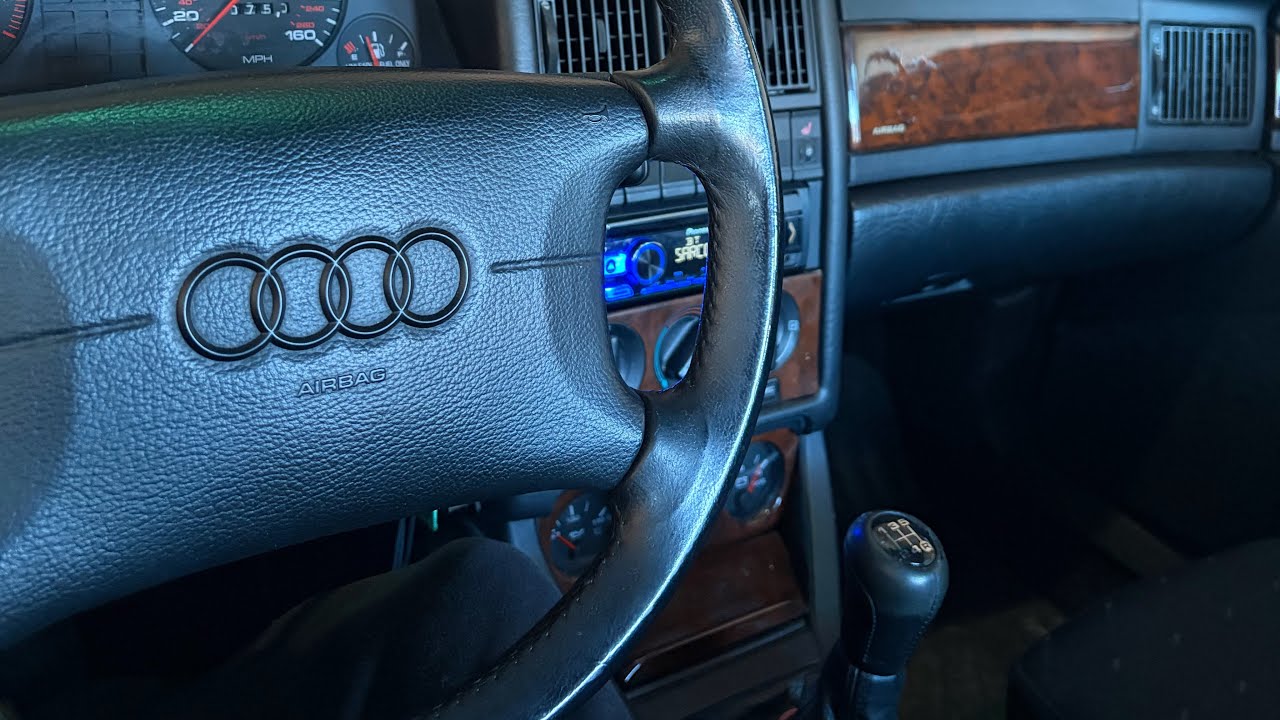 Installing a short shift kit on my 1995 Audi 90 Quattro (and doing front sway bar end links)