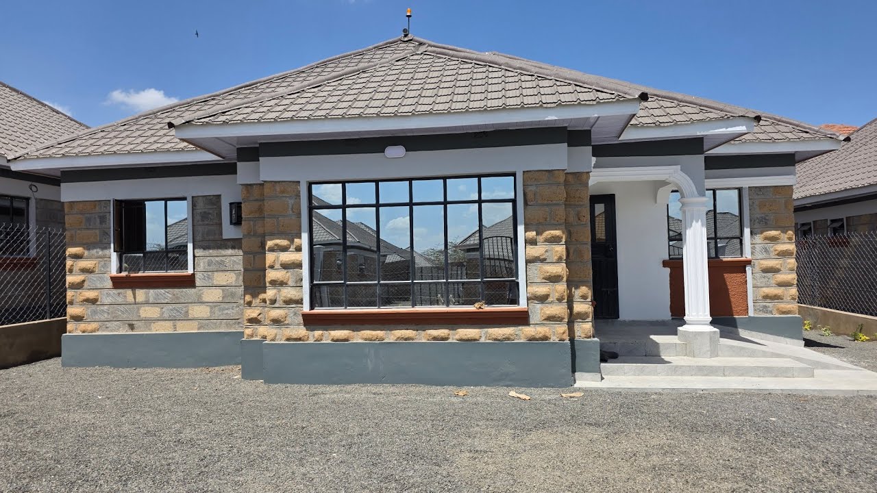 Looking For Value For Money? Own This 3 Bedroom Bungalow For Only 7.8M in Kitengela!!📞0702225544