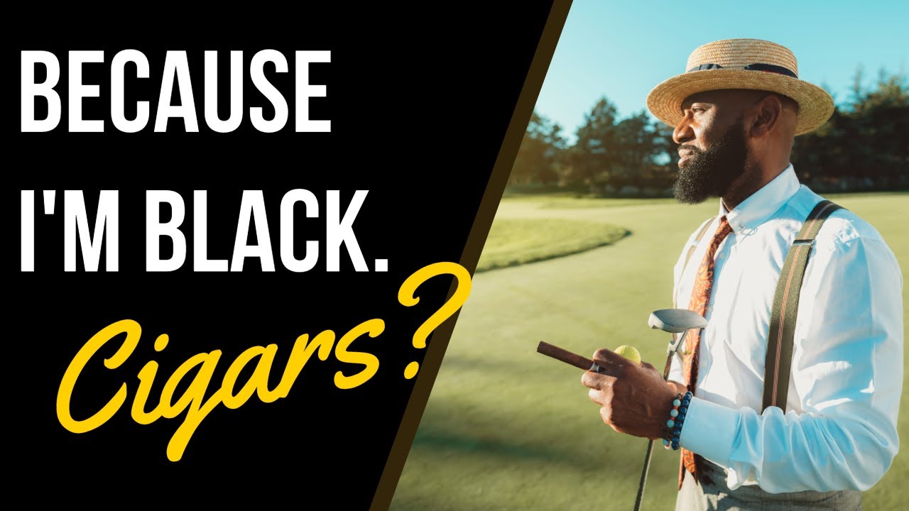 Because I'm Black! Cigars? #cigarlovers #cigarculture #cigarsociety