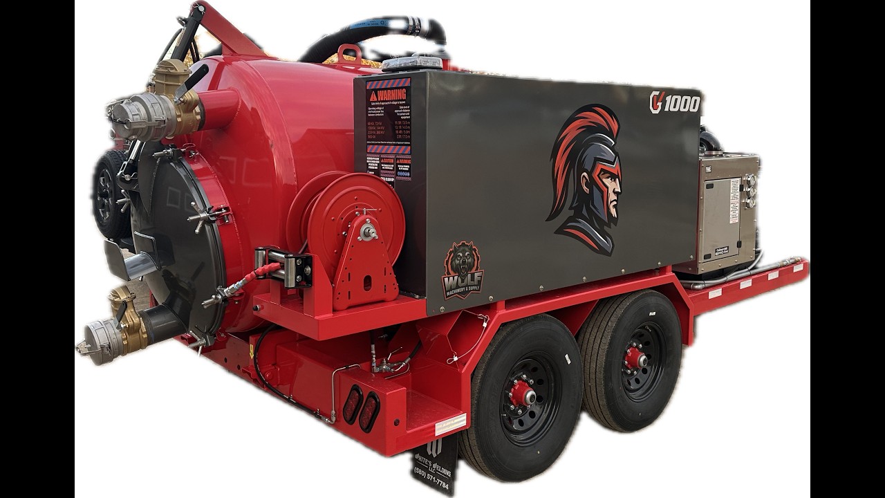 Gladiator GV1000 Vac Trailer Walk Around