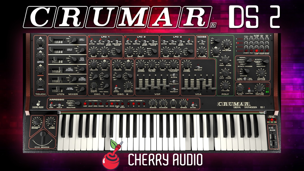 Cherry Audio | Crumar DS-2 Synthesizer