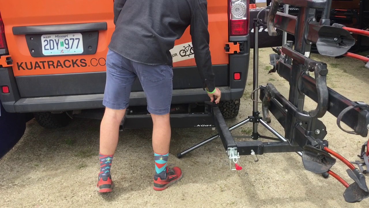 SOC17: Kuat Pivot swing away rack accessory demo