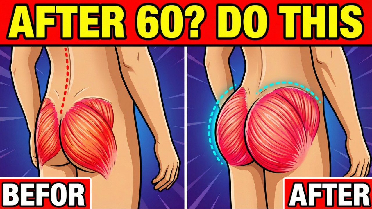 Why Your Glutes Won't Grow After 60 | Senior Health Tips