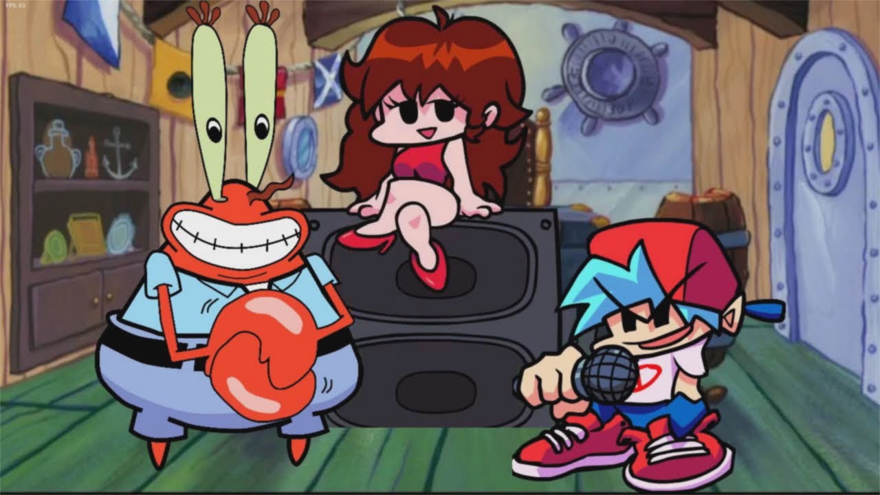 FNF VS Krabs Version 2 (The Full Mod)