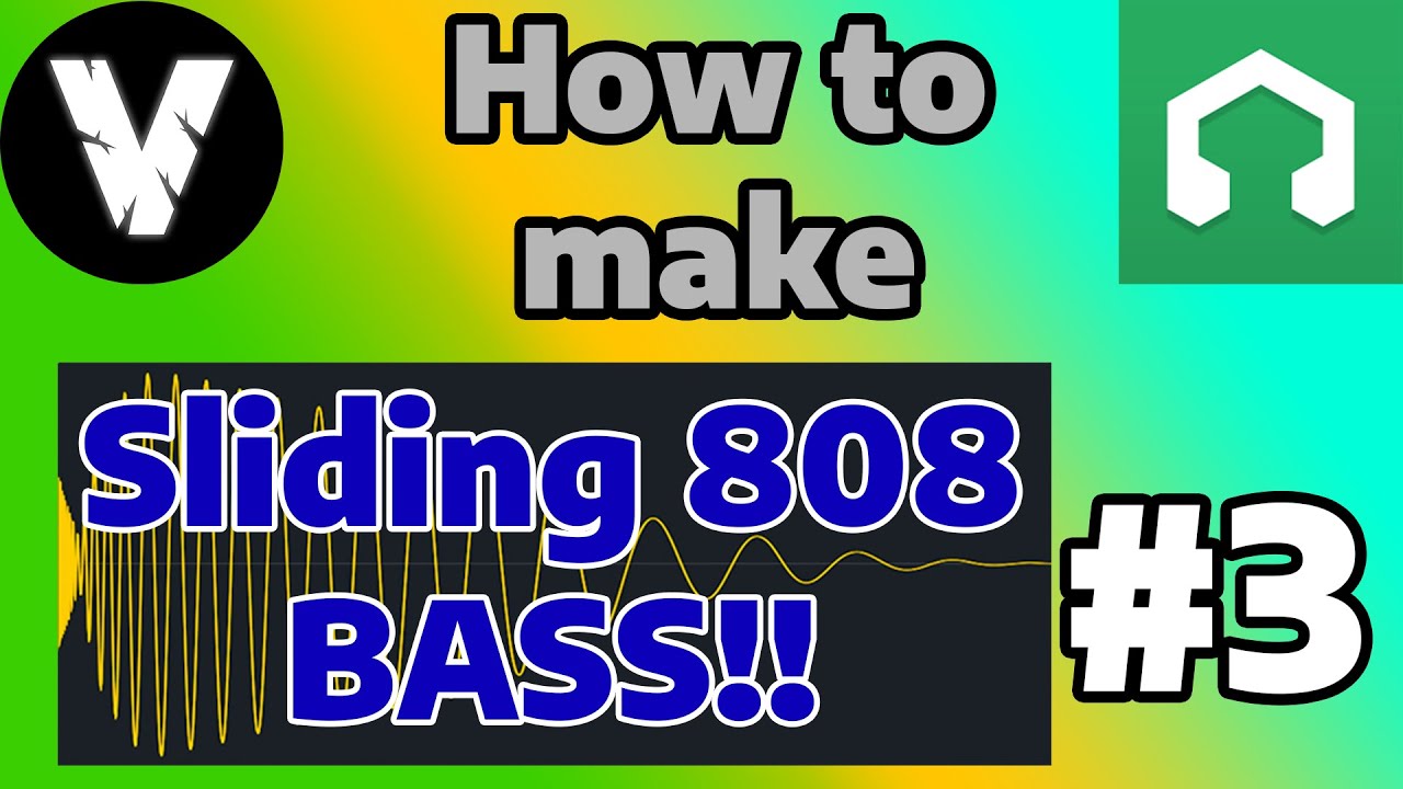 [LMMS] How to make a *SLIDING 808*Bass! [How to make #3]🎹🔧