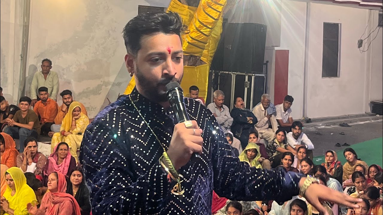 Meri maa de lambe ball || Manik sareen live || Durgo chak || jammu