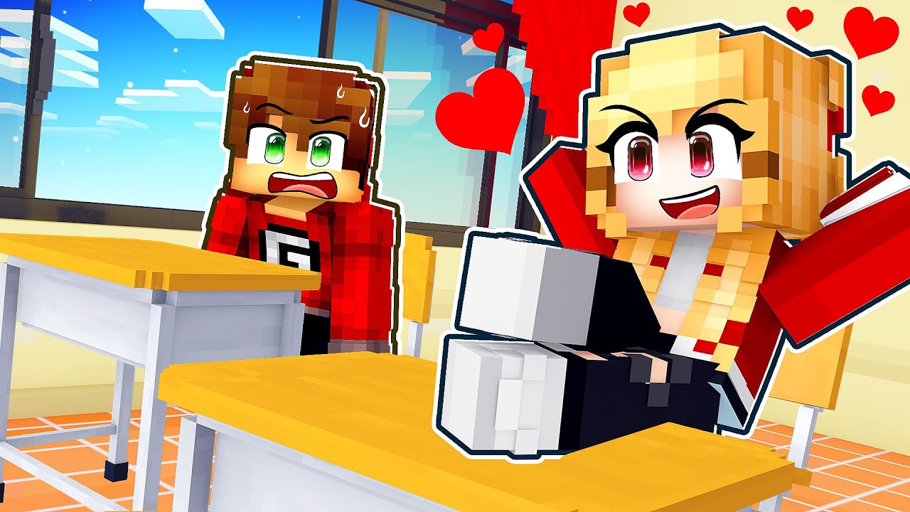 Virei o NAMORADO da VALENTONA no Minecraft