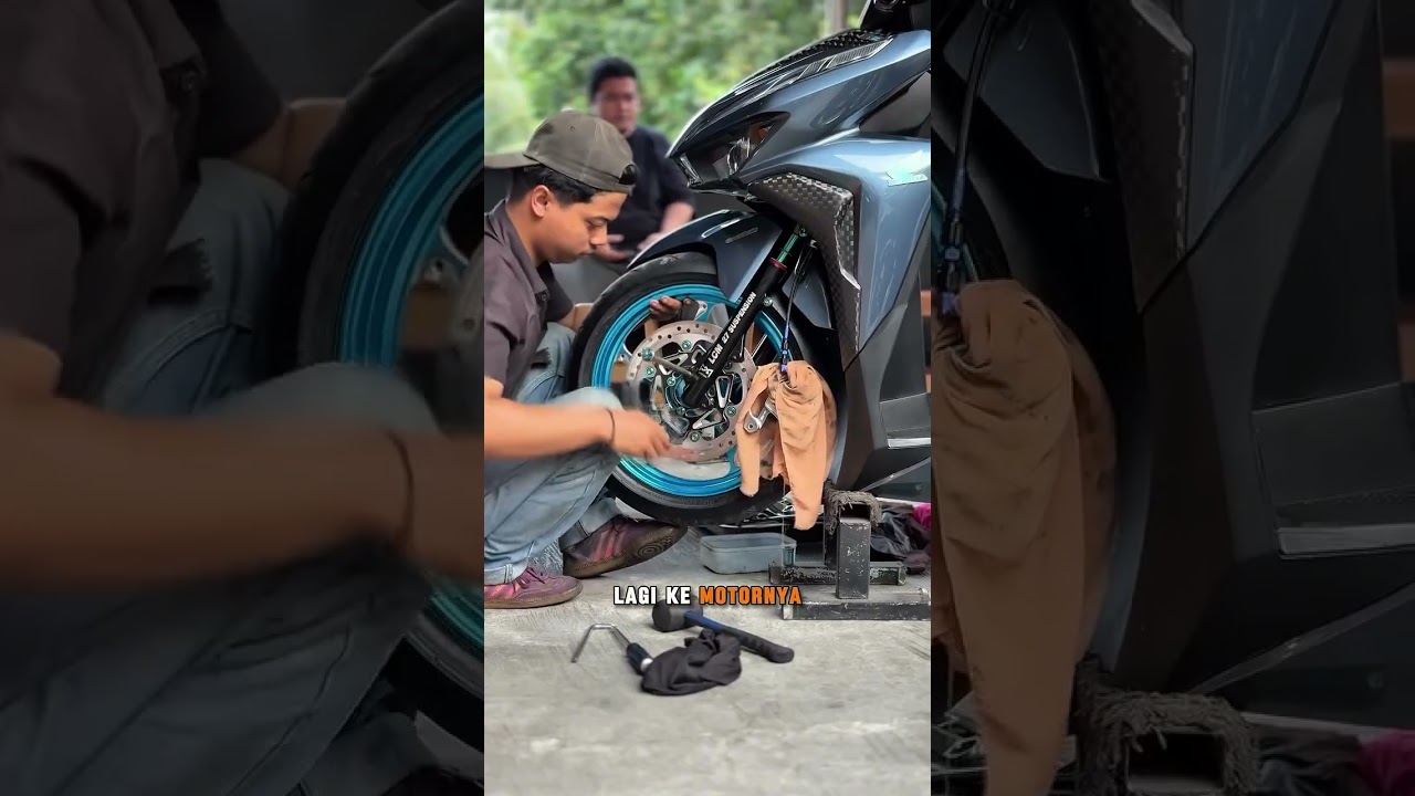 Modifikasi honda vario⚡
