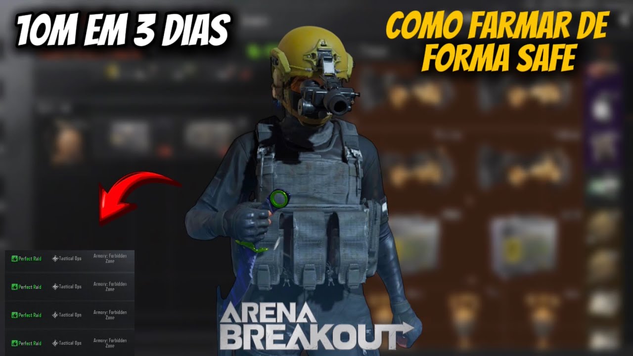 JOGUE ASSIM E VOC&Ecirc; VAI SUBIR SEU INVENT&Aacute;RIO R&Aacute;PIDO! | ARENA BREAKOUT S9