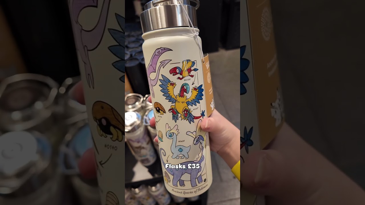 Pokemon products at the Natural History Museum & prices 🏷️ Thanks Pokemon Company for the invite!