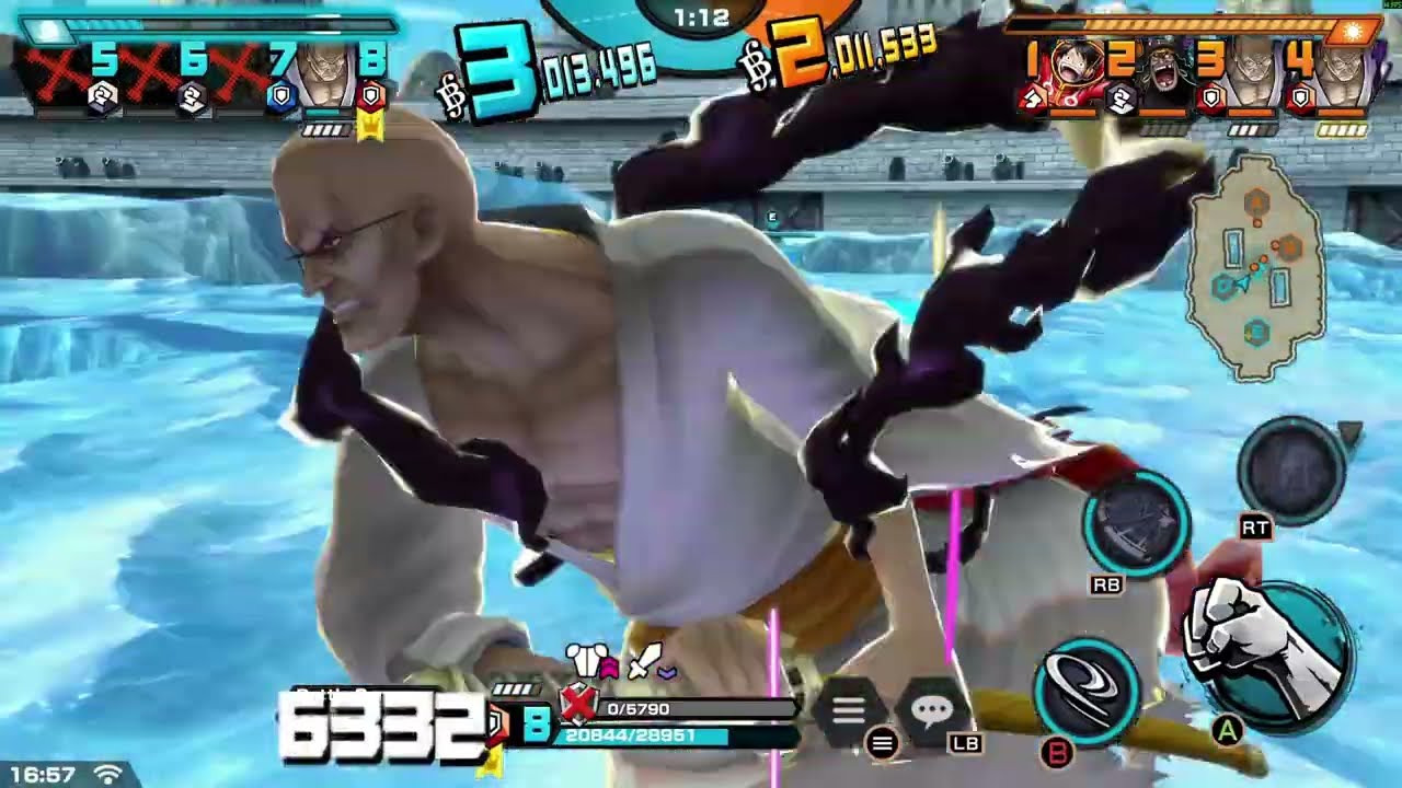 What 10k point Nusjuro looks like... 👀 /OPBR Gameplay