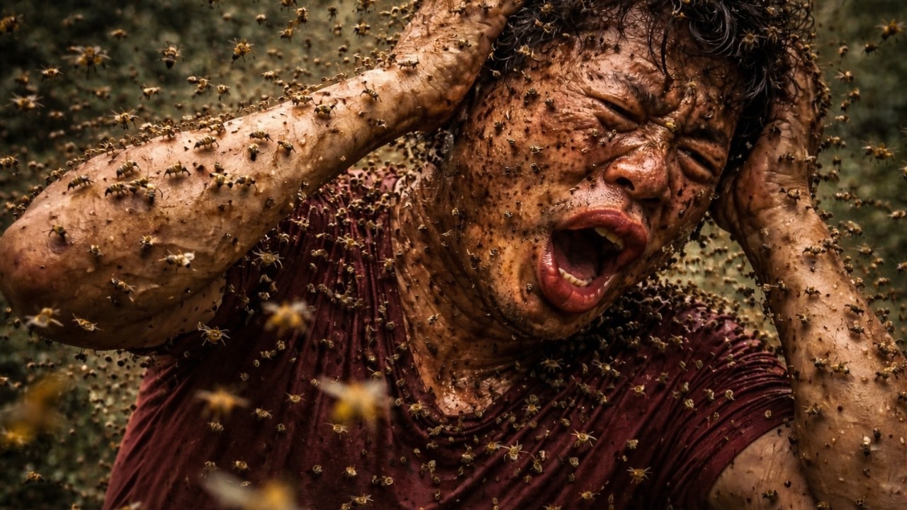Facing Thousands of Angry Bees: A Terrifying Harvest