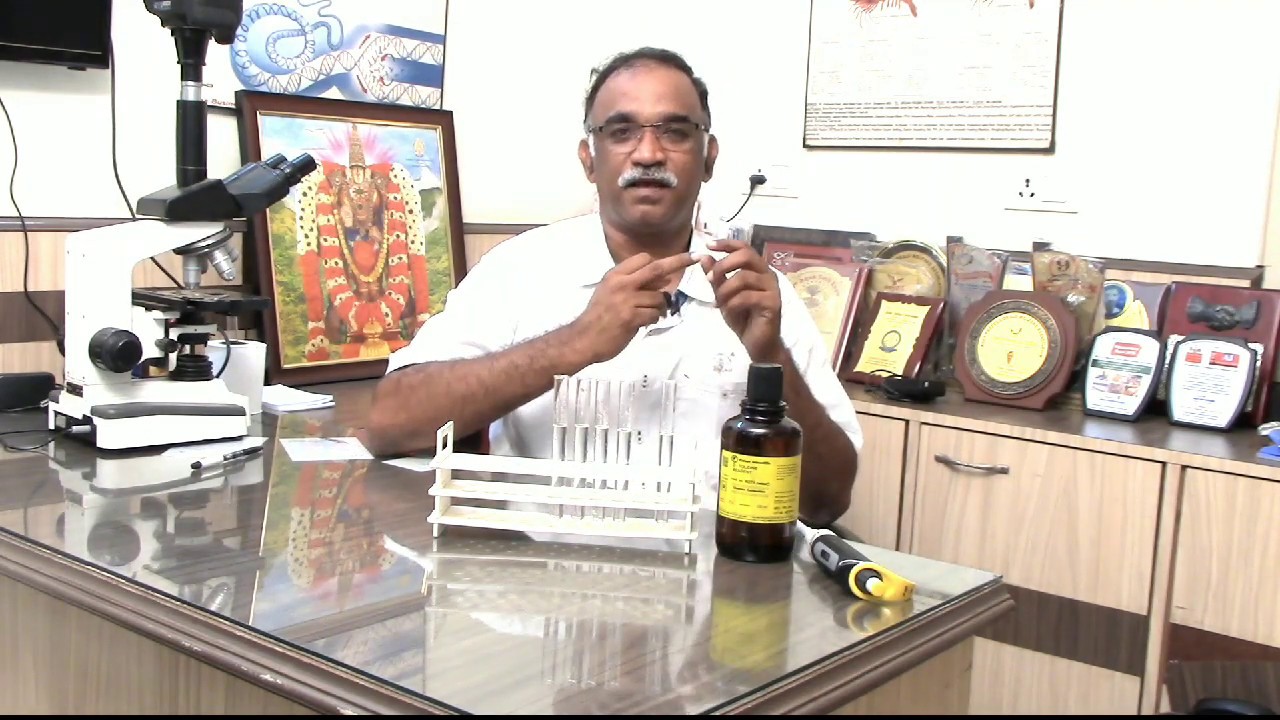 Residual chlorine test (O Toludine test) (English)