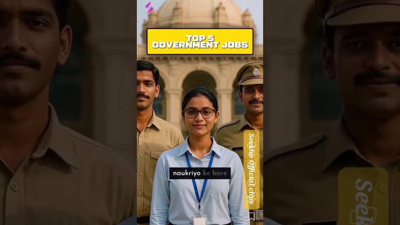5 Govt. Jobs Without Exam|| 5 Government Jobs Without Exam #tech #govtjobs #education #educational #yt