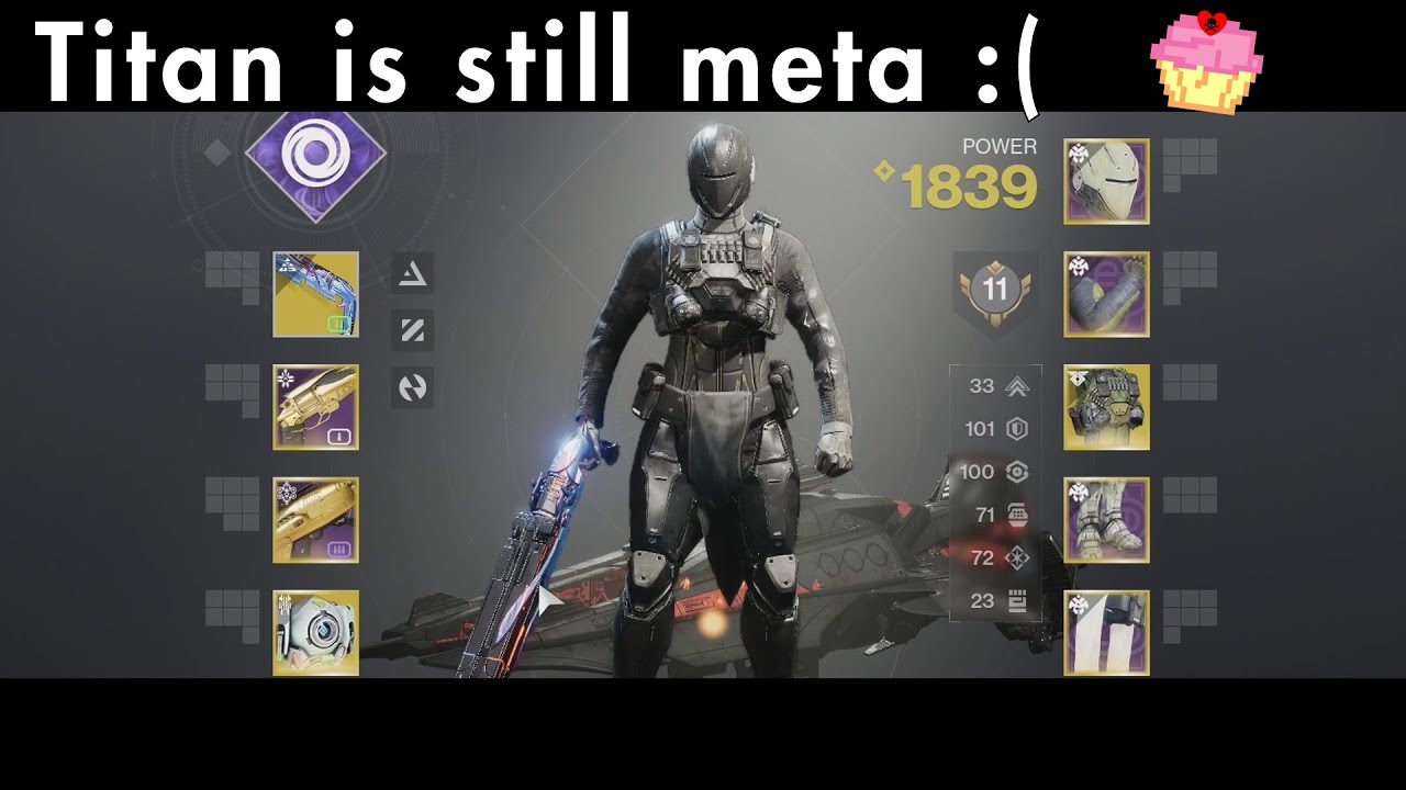 To no one's suprise, Titan is still meta :(