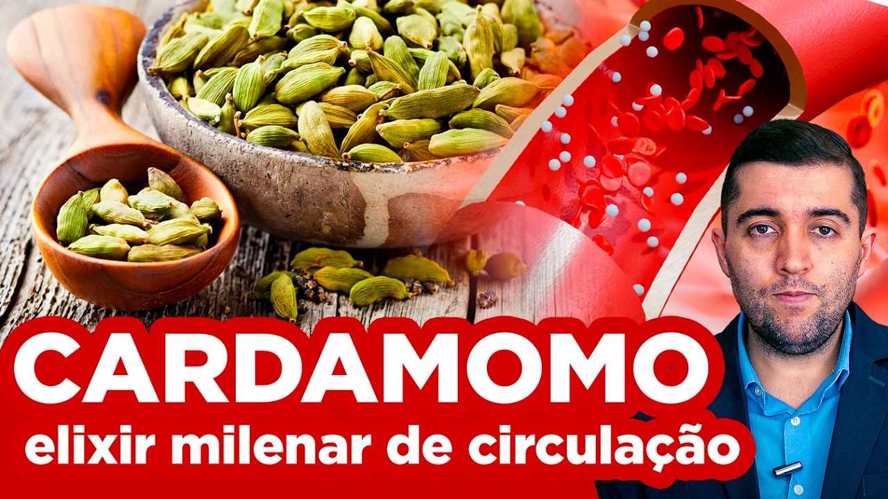 Cardamomo: aliado natural contra má circulação e veia entupida. Como limpar o sangue da trombose