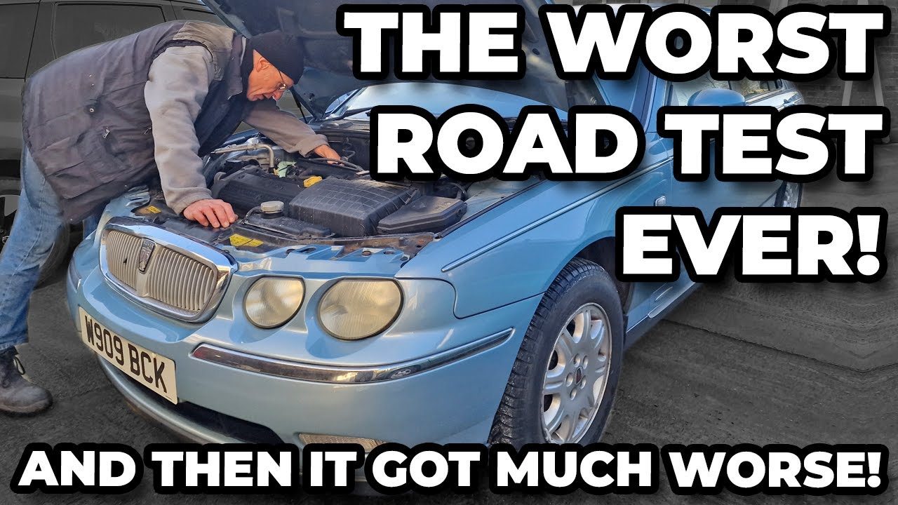 Rover 75 Road Test ... And Then It All Went WRONG! - Head Gasket Failure
