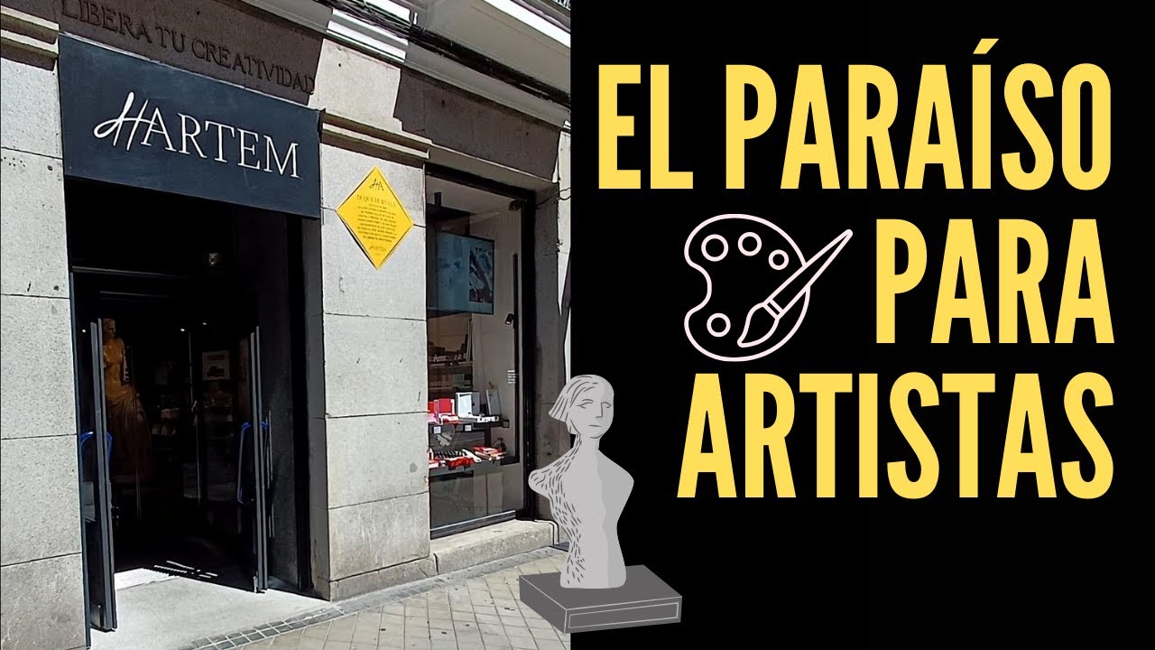 Visito tienda de Arte en Madrid - Hartem + Haul de compras Bellas Artes
