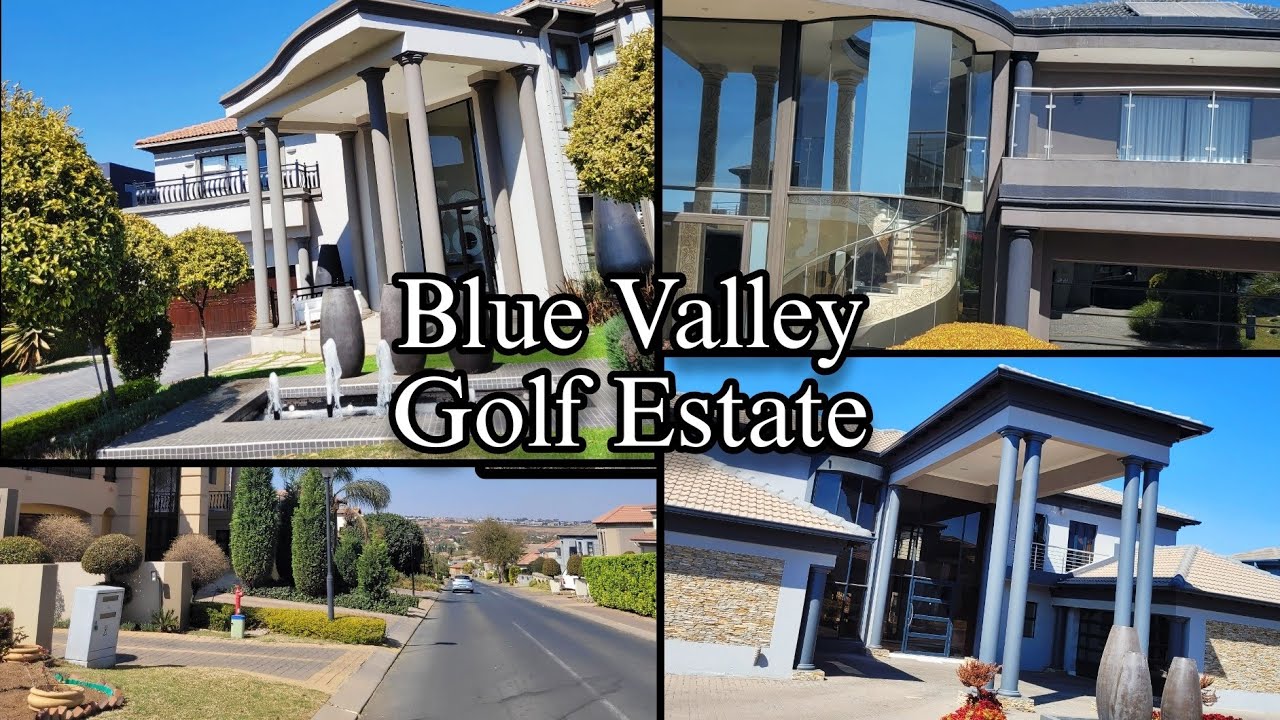 DRIVE AROUND BLUE VALLEY GOLF AND COUNTRY ESTATE | SOUTH AFRICA