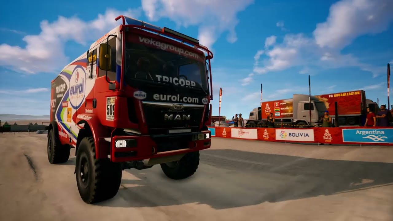 Dakar 18_ Stage 3 Pisco - Marcona _ Peru _ Truck
