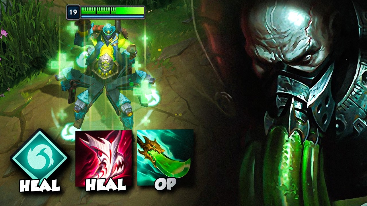 My Urgot Heals TOO Much to Die...