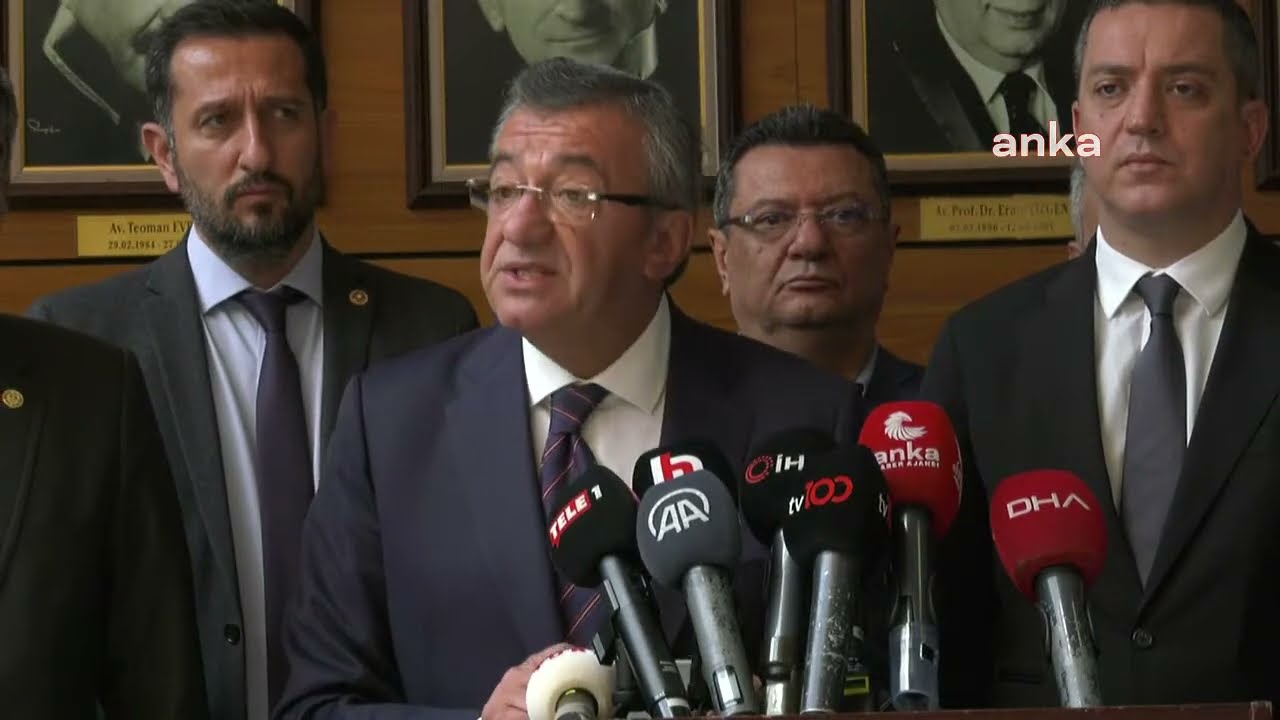 CHP Heyeti, T&uuml;rkiye Barolar Birliği Ziyaretinin Ardından A&ccedil;ıklama Yapıyor | 27.04.2022