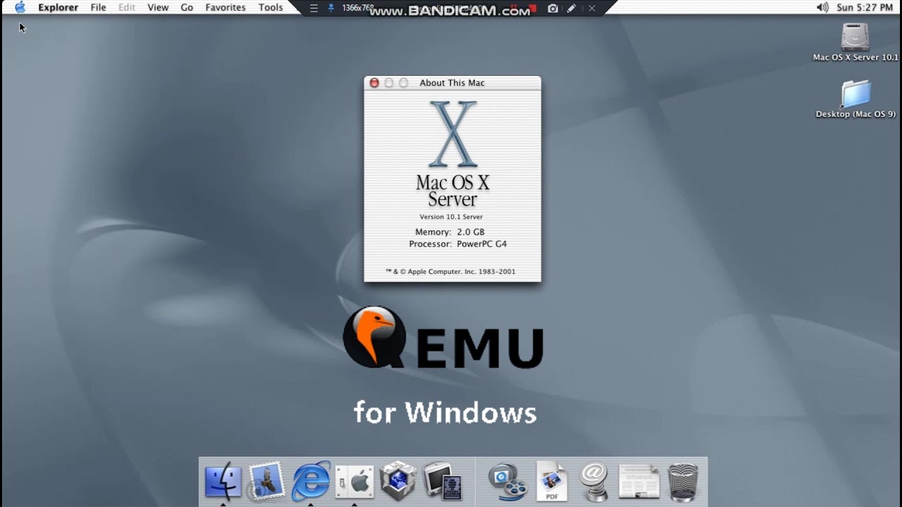How To install Mac OS X Server 10.1 in QEMU