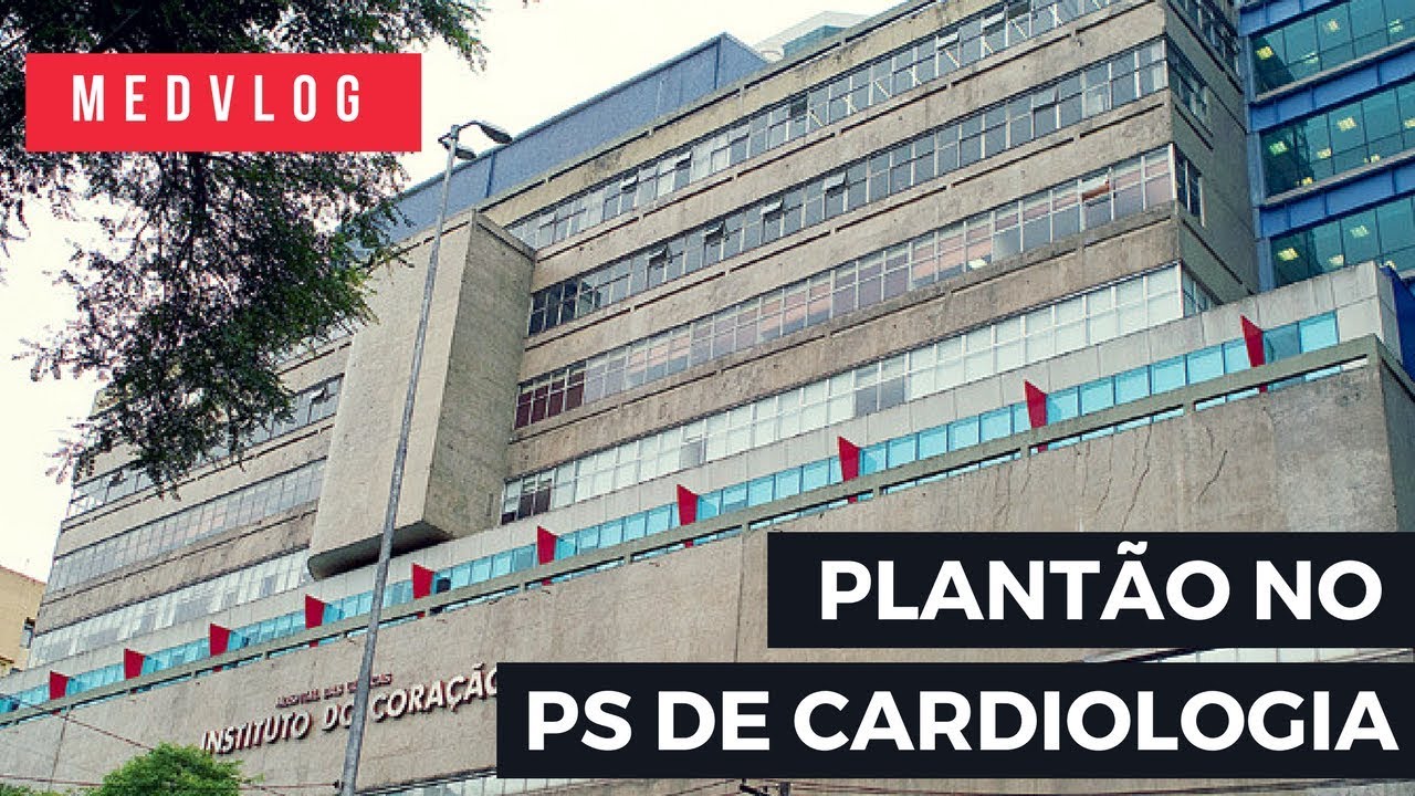 PLANTÃO NO PS DA CARDIOLOGIA DO INCOR l ROTINA DE ESTUDANTE DE MEDICINA