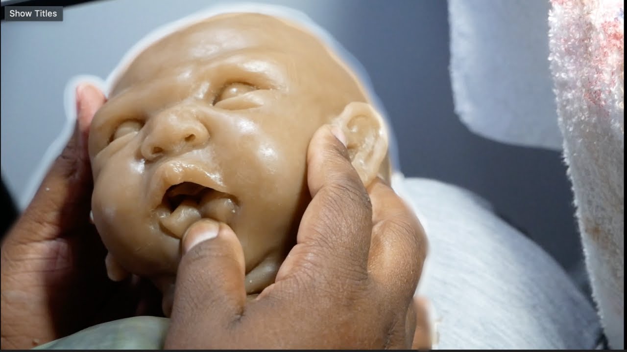 Silicone Baby Doll Mold Making - Demolding Dolls  I All4Reborns Vlogmas Day 7