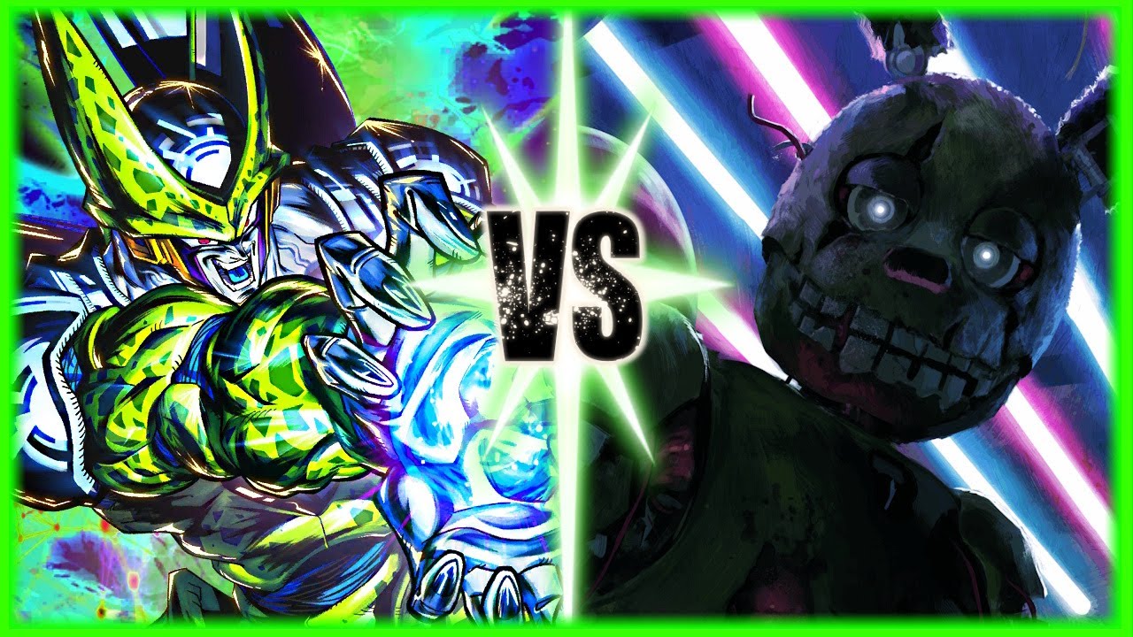 Perfect Cell Vs Springtrap | Night 1 (FNAF)
