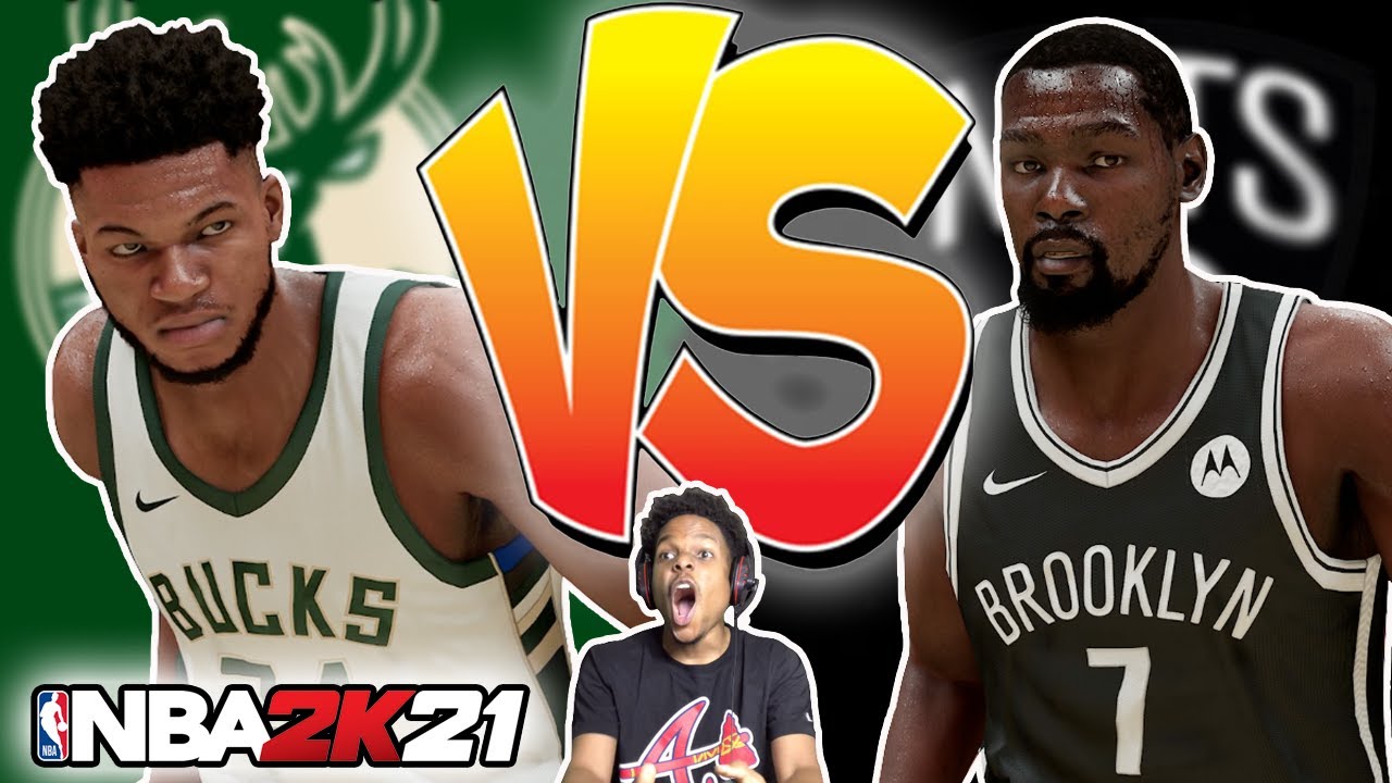 KEVIN DURANT IS INSANE!! GIANNIS ANTETOKOUNMPO vs KEVIN DURANT! NBA 2K21 NEXT GEN