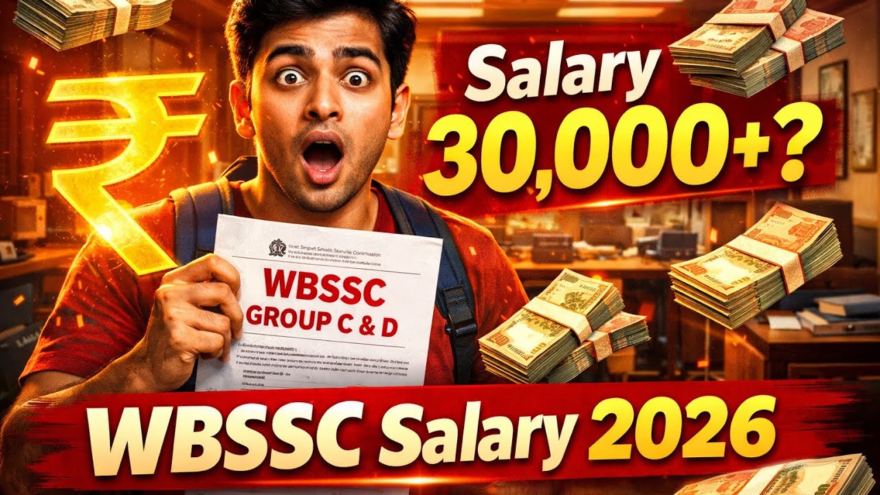 WBSSC Group C & D Salary 2026 🔥 | মাসে ৩০,০০০+ টাকা? Salary + Promotion 