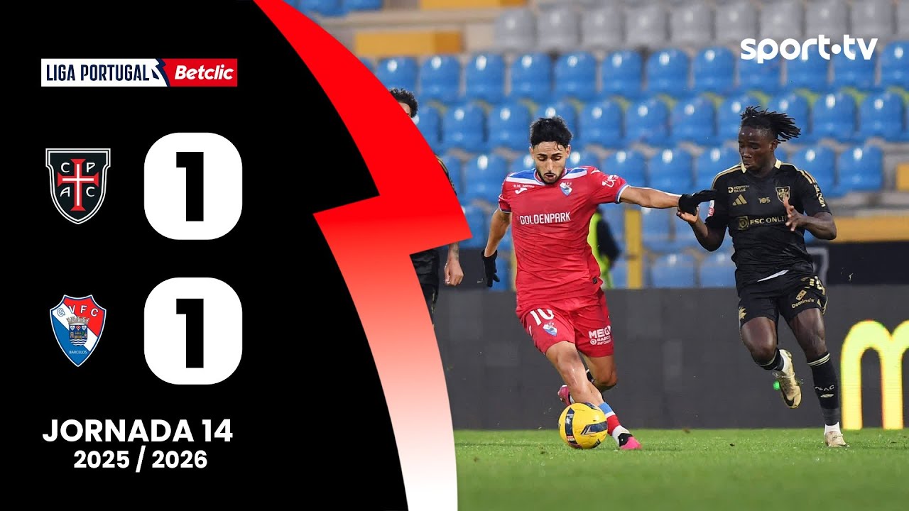 Resumo: Casa Pia  1-1 Gil Vicente - Liga Portugal Betclic | sport tv