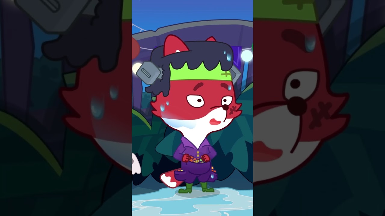 Halloween Candy Machine | Trick or Treat #cartoon #shorts