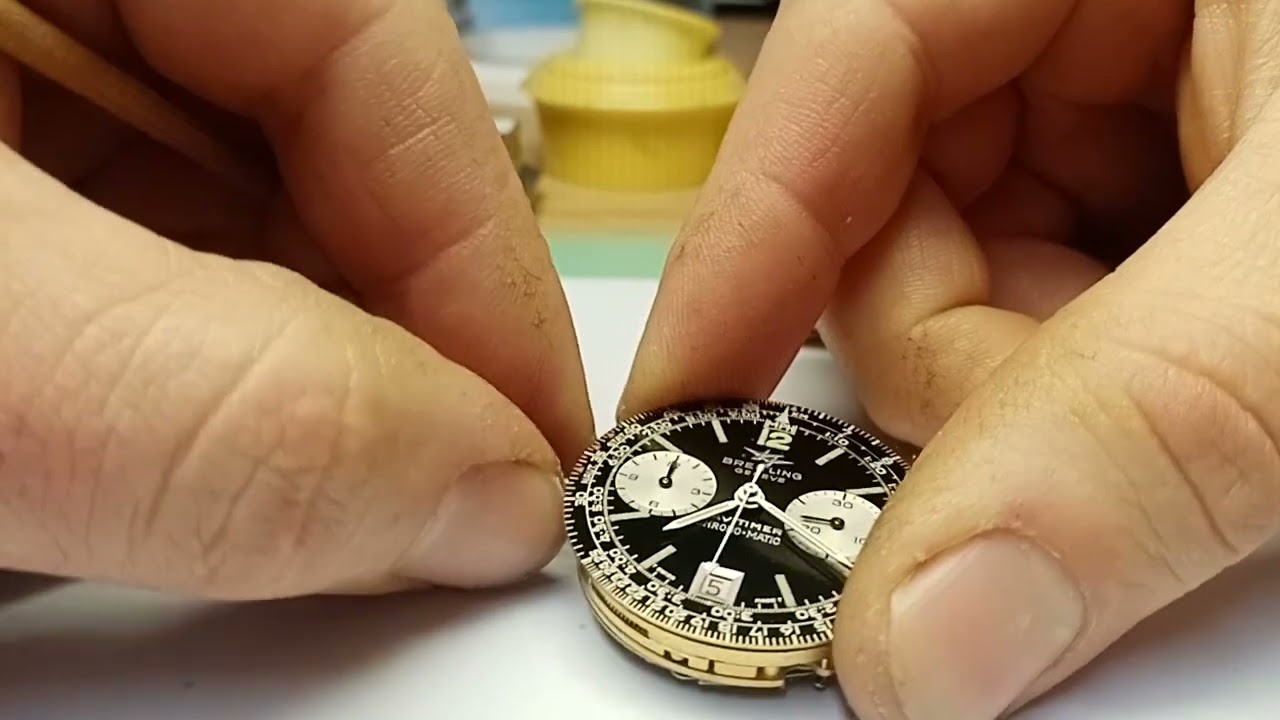 Compteur d'heures instantané - chronographe Buren 11 / 12 - synchronisation & réglage - horloger