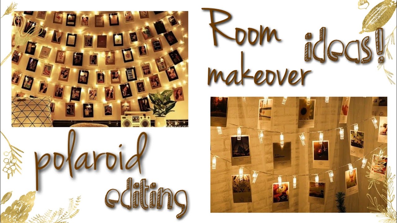 How to edit polaroid photos🔥|two easy methods|room makeover series1 | Malayalam 
