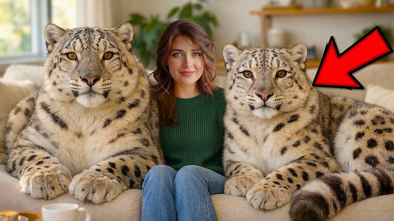 I Saved TWO Snow Leopard Cubs When They Were Dying… What They Became Is INSANE